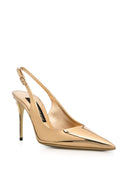 Dolce & Gabbana Leather Slingback Pumps