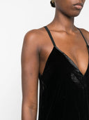 Gold Hawk Velvet Jumpsuit