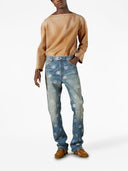 Gucci Logo Denim Cotton Top