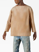 Gucci Logo Denim Cotton Top
