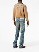 Gucci Logo Denim Cotton Top