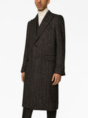 Dolce & Gabbana Wool Single Breasted Coat