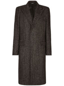 Dolce & Gabbana Wool Single Breasted Coat