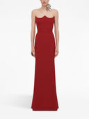 Alexander Mc Queen Strapless Maxi Dress