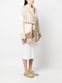 Alanui il Talking Glacier Wool Cardigan