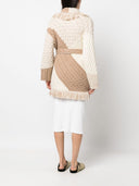 Alanui il Talking Glacier Wool Cardigan