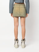 Diesel Logo Denim Mini Skirt