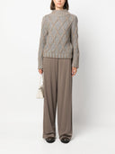 Fabiana Filippi Wide Leg Wool Trousers