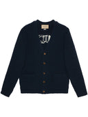 Gucci Logo Wool Cardigan