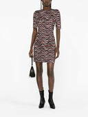 Missoni Waves Pattern Short Dress