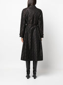 Fendi Ff Jacquard Trench Coat