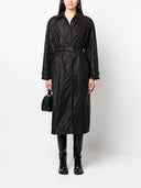 Fendi Ff Jacquard Trench Coat