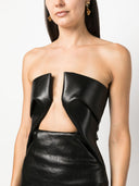 Rick Owens Midi Denim Tube Kleid