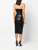 Rick Owens Midi Denim Tube Kleid