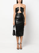 Rick Owens Midi Denim Tube Kleid