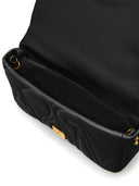 Alexander Mc Queen Seal Logo Small Leather Crossbody Bag