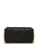 Alexander Mc Queen Seal Logo Small Leather Crossbody Bag