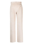 Circolo 1901 Wide Leg Cotton Blend Trousers
