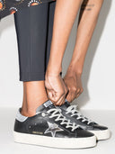 Golden Goose Hi Star Leather Sneakers