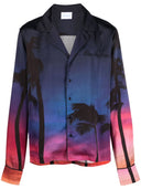 Blue Sky Inn Printed Viscose Shirt