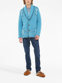 Alanui Bandana Jacquard Icon Cardigan