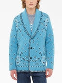 Alanui Bandana Jacquard Icon Cardigan