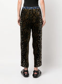 Pierre Louis Mascia Printed Silk Blend Trousers