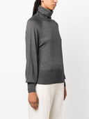 Wild Cashmere Silk And Cashmere Blend Turtleneck Sweater