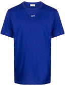 Off White Logo Cotton T -skjorte
