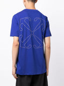 Off White Logo Cotton T -skjorte
