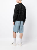 Off White Logo Cotton Sweatshirt