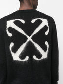 Off White Wool Blend Sweater