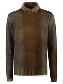 Alessandro Aste Wool e Cashmere Blend Turtleneck Sweater