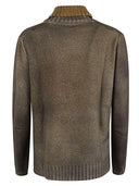 Alessandro Aste Wool e Cashmere Blend Turtleneck Sweater