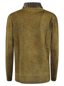 Alessandro Aste Wool And Cashmere Blend Turtleneck Sweater