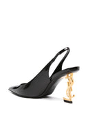Saint Laurent Opyum Brevet in pelle Slingback Pumps