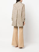 Gucci Cruise Horsebit Print Nylon Coat