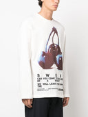 Jil Sander Fashion Printed Cotton T Shirt