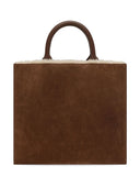 Dolce & Gabbana DG Bolsa de tota de gamuza pequeña