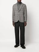 Circolo 1901 Single Breasted Checked Cotton Jacket