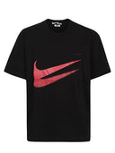 Comme Des Garcons Printed Cotton T Shirt