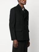 Paul Smith Wool And Cashmere Blend Double Breasted Blazer