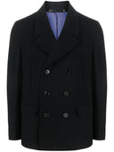 Paul Smith Wool And Cashmere Blend Double Breasted Blazer