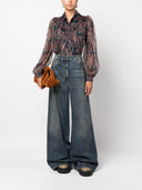 Etro Cotton Wide Leg Jeans