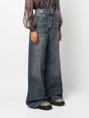 Etro Cotton Wide Leg Jeans