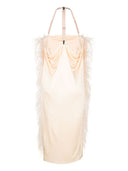 Sportmax Fashion Feathered Dress