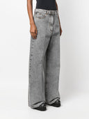 Etro Wide Leg Cotton Jeans