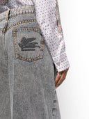 Etro Wide Leg Cotton Jeans