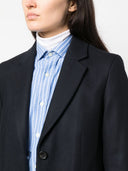 Paul Smith Wool Blend Single Breasted Coat