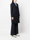 Paul Smith Wool Blend Single Breasted Coat